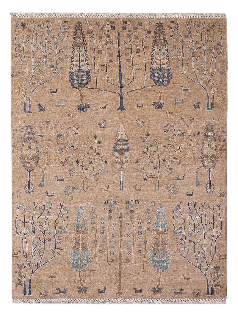 Ariana Teppich 169x236cm - Orientteppich - beige