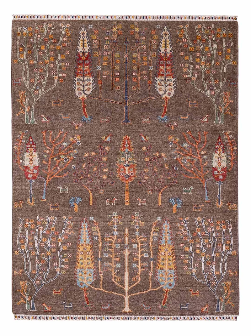 Ariana Teppich 167x230cm - Orientteppich - dunkelbeige