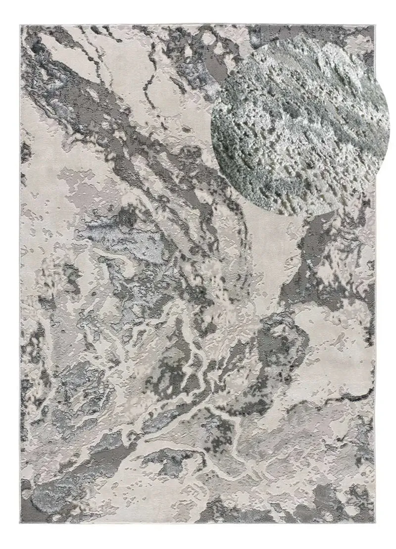 Alfombra abstracta Agata 8441 Gris
