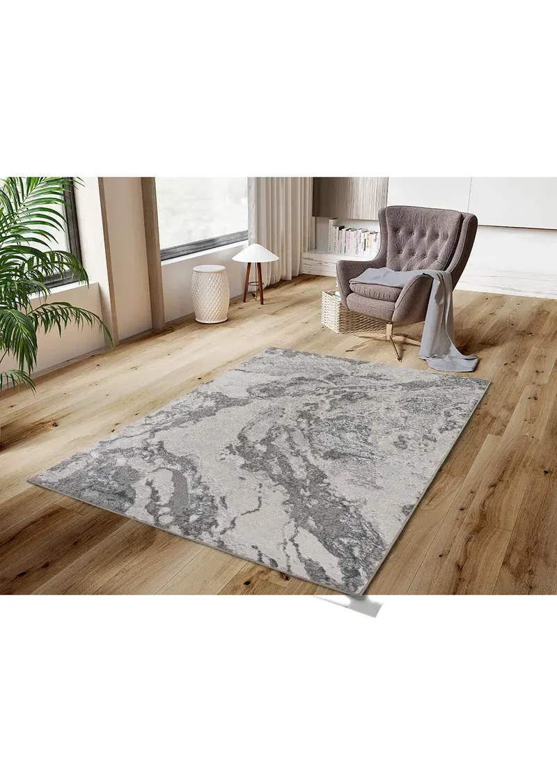 Alfombra abstracta Agata 8441 Gris