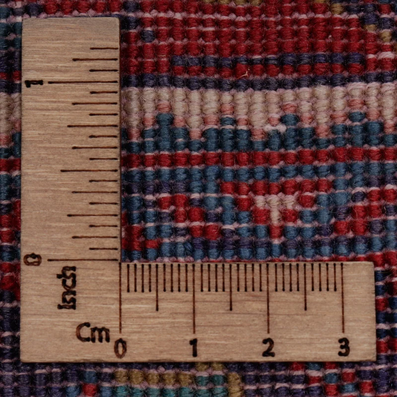 Hamadan Teppich 125x210cm - Perserteppich - dunkelblau