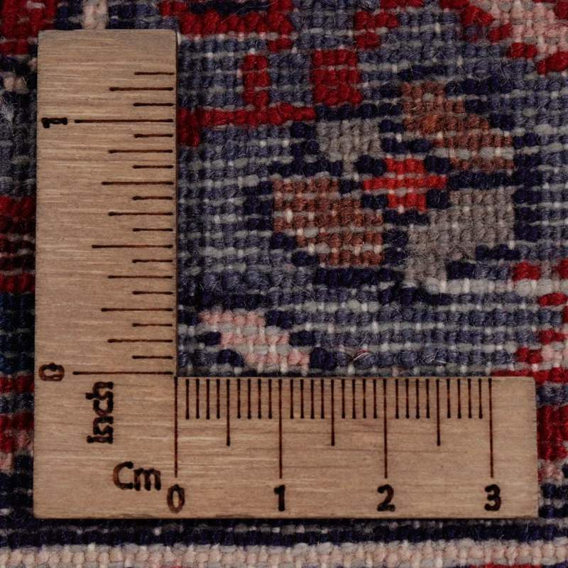 Gholtogh Teppich 137x207cm - Perserteppich - dunkelrot