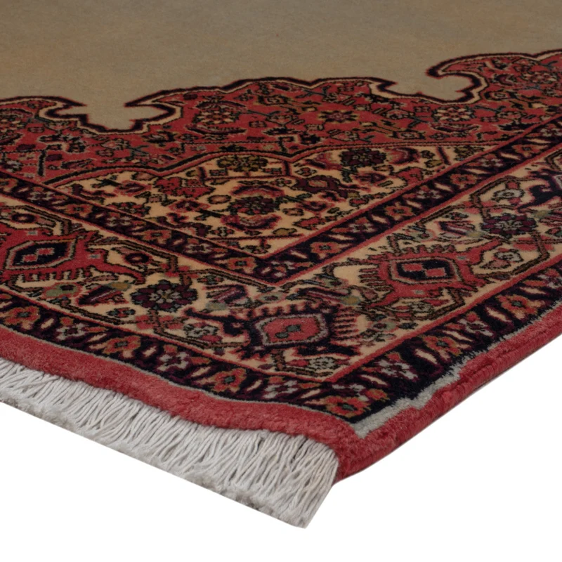 Bidjar Teppich 112x174cm - Perserteppich - olivgrün