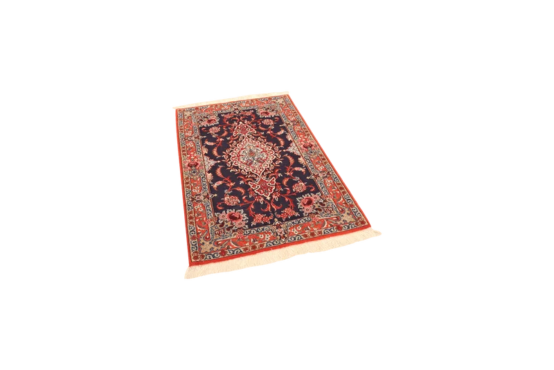 Isfahan · Handgeknüpft – Blau, 113x77 cm