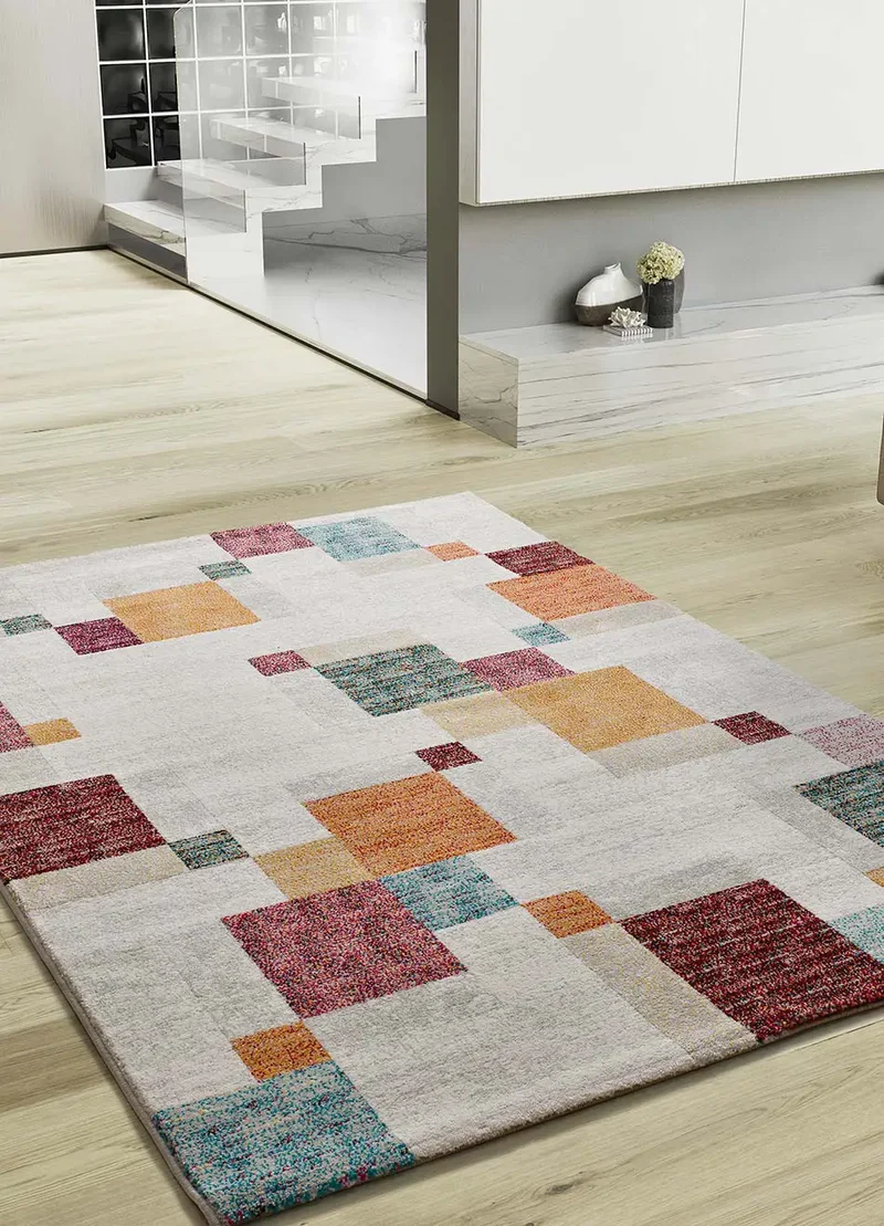 Alfombra geométrica Eider 16791 Multicolor