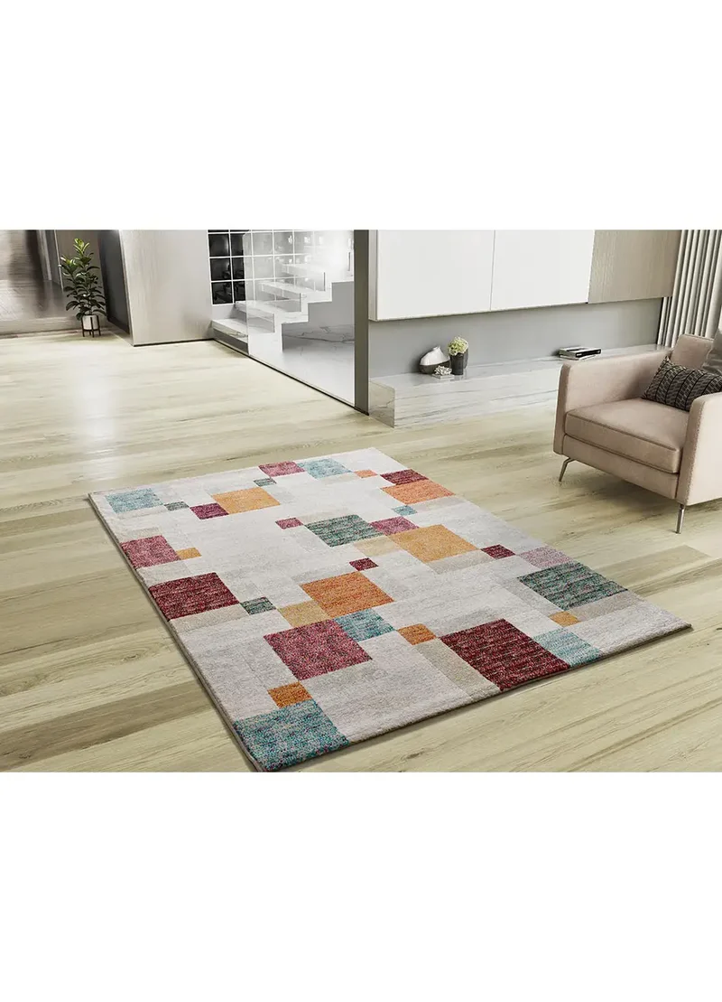 Alfombra geométrica Eider 16791 Multicolor