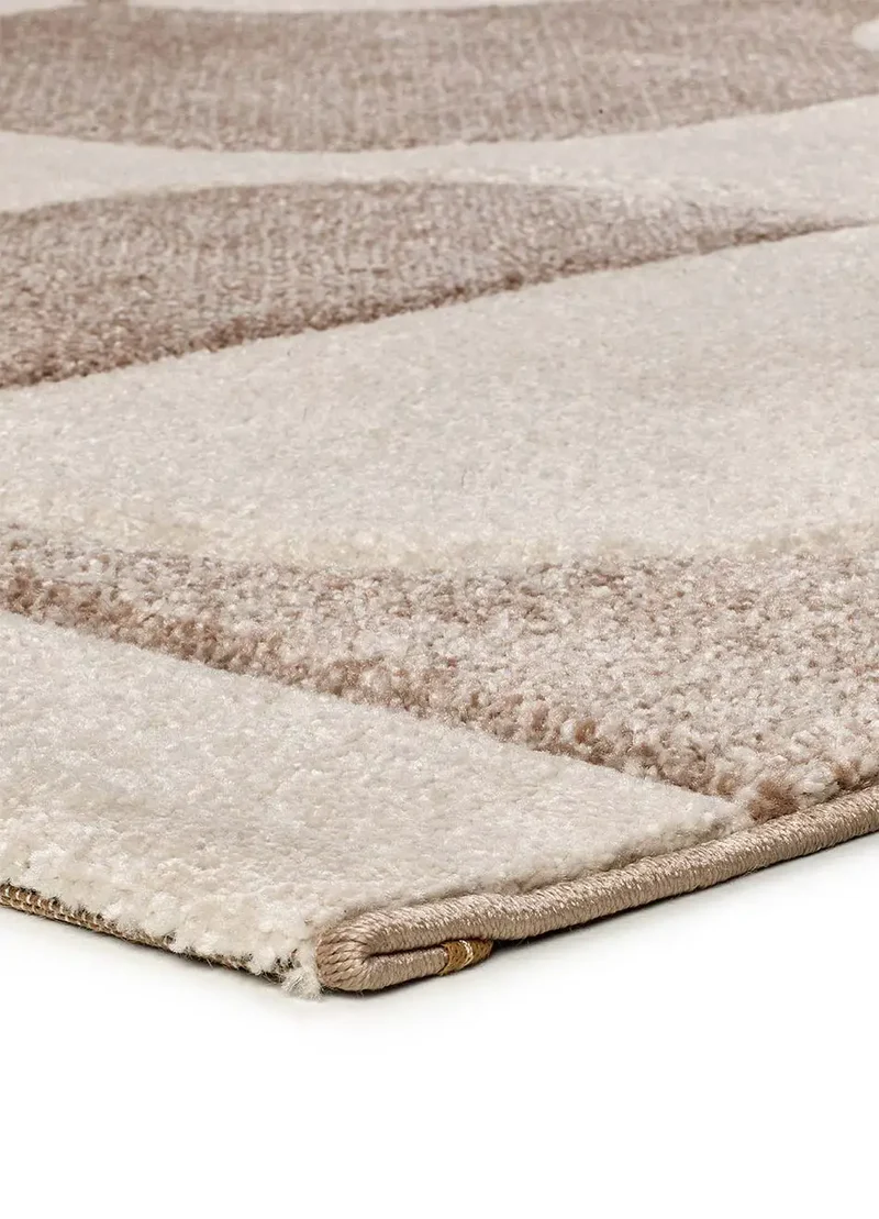 Alfombra geométrica Lena 40314 Crema