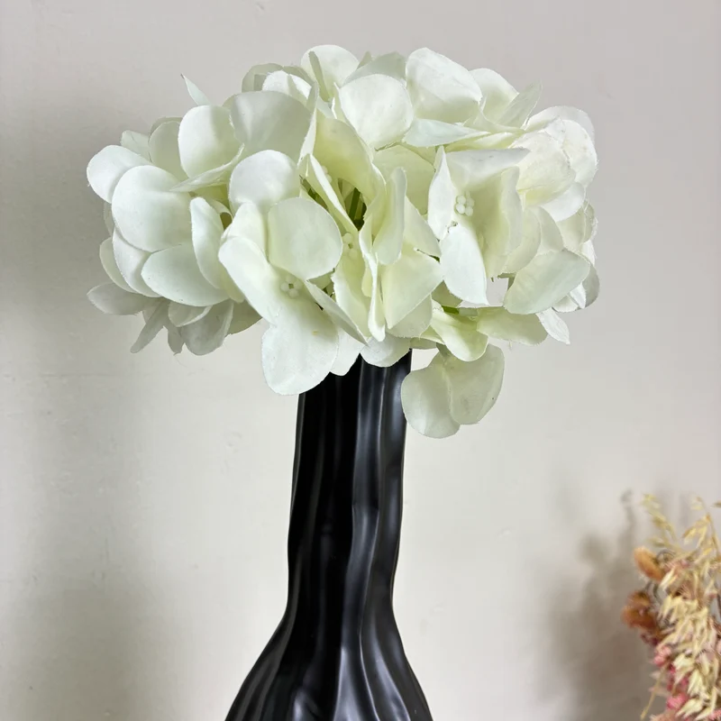 PTMD Vase Finne Flaschenvase Keramik L 61cm Anthrazit Schwarz Deko