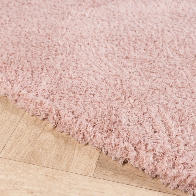 Weicher organischer Teppich – Teddy Rosa