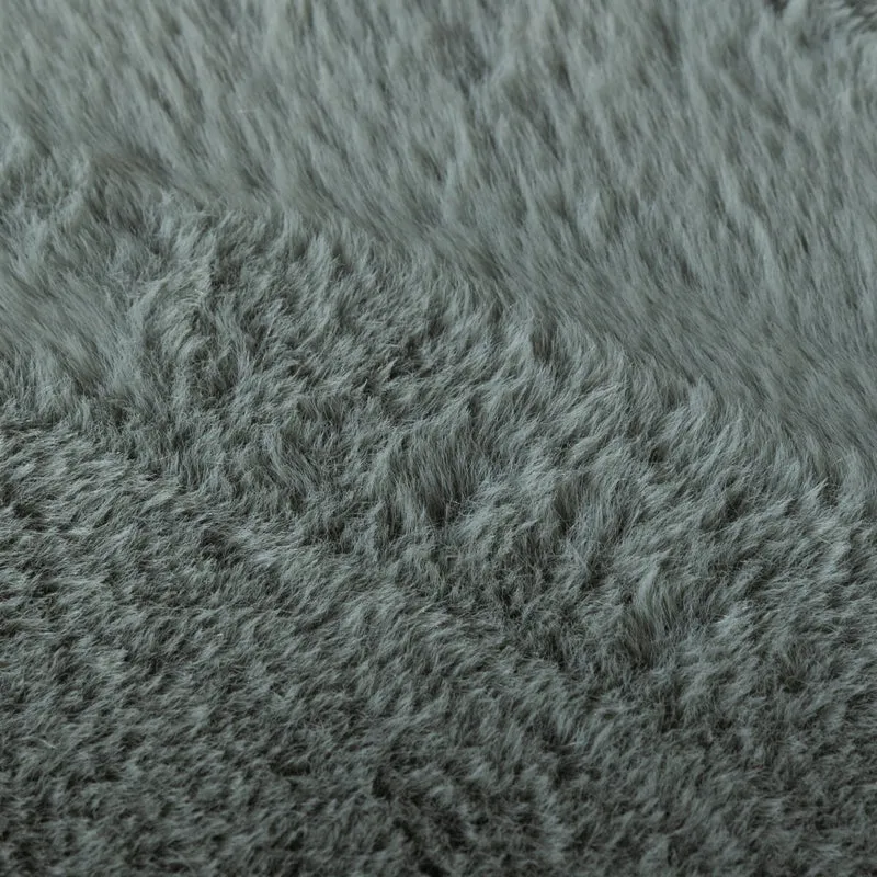 Flauschiger Läufer - Cozy Grün