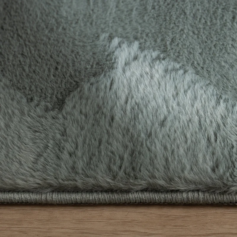 Flauschiger Läufer - Cozy Grün