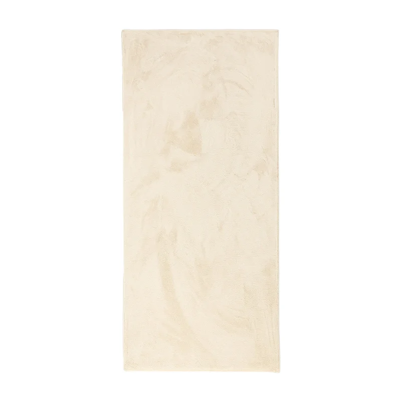 Flauschiger Läufer - Cozy Creme