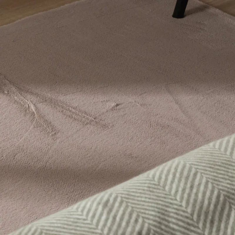Flauschiger Läufer - Cozy Taupe