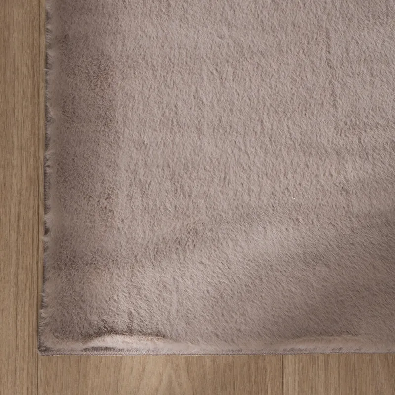 Flauschiger Läufer - Cozy Taupe