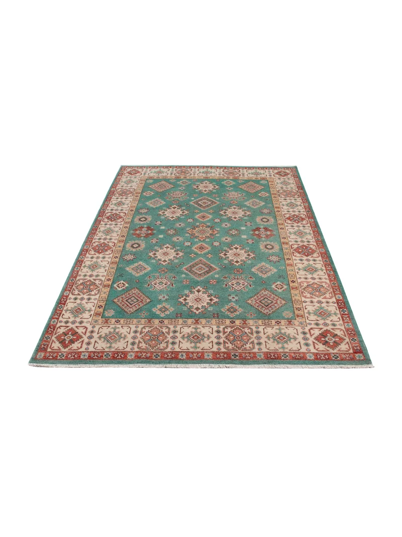 Kazak Teppich 170x233cm - Orientteppich - hellgrün