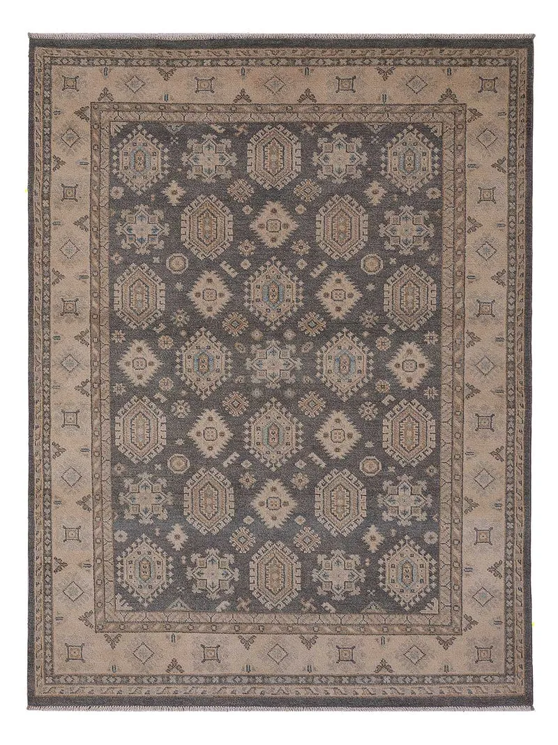 Ziegler Teppich 169x227cm - Orientteppich - dunkelbeige