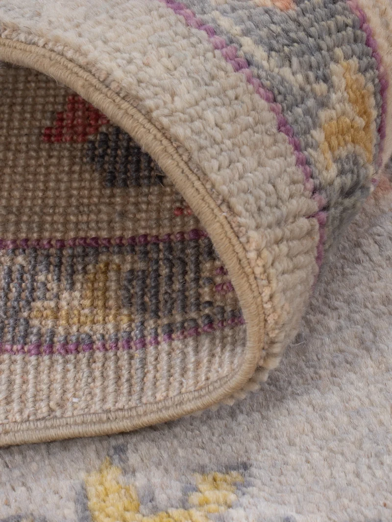Usak Teppich 170x229cm - Orientteppich - hellbeige