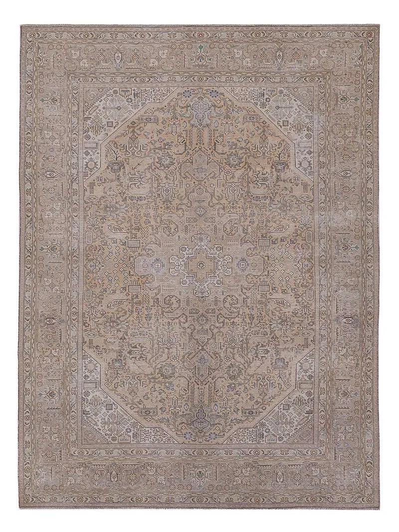 Vintage Teppich 199x305cm - taupe