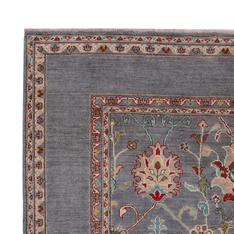 Ziegler Teppich 168x235cm - Orientteppich - grau
