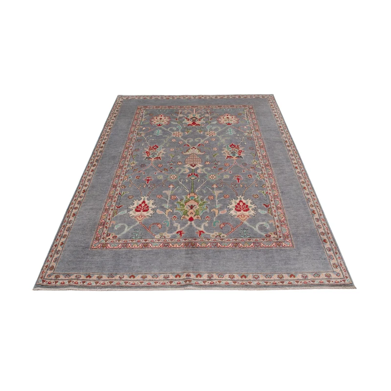 Ziegler Teppich 168x235cm - Orientteppich - grau