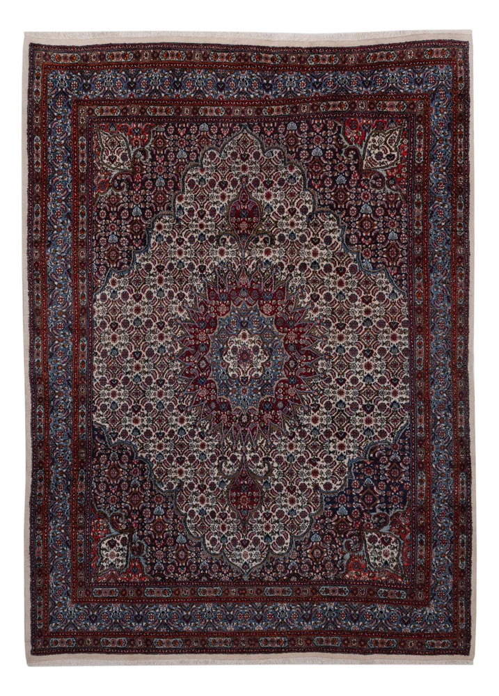 moud Teppich 200x295cm - Perserteppich - dunkelbeige