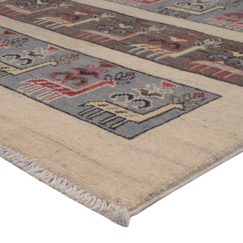 Ziegler Teppich 145x195cm - Orientteppich - dunkelbeige
