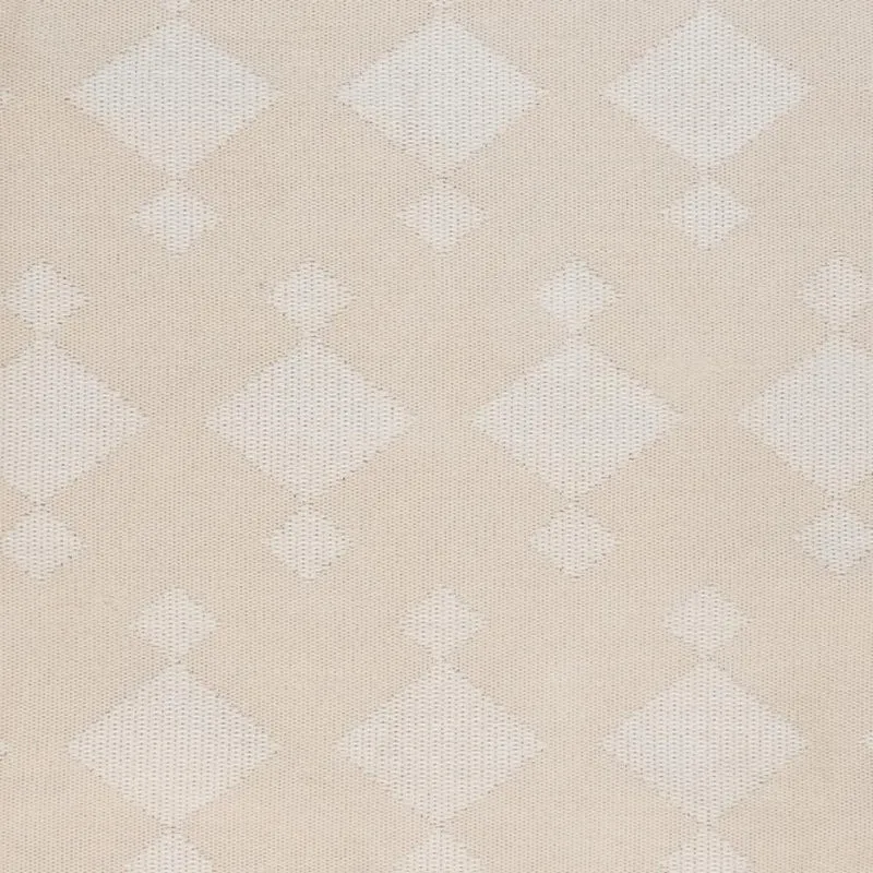 Dhurrie · Handgewebt – Beige, 120x170 cm