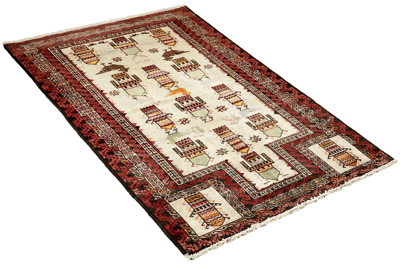 Heritage · Handgeknüpft – Braun, 128x70 cm