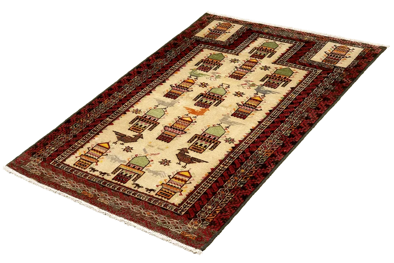 Heritage · Handgeknüpft – Braun, 128x70 cm