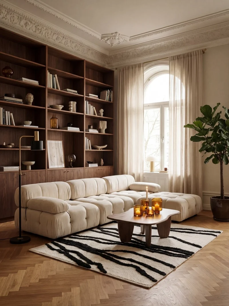Morrocan Mirage · Handgetuftet – Beige, 120x180 cm