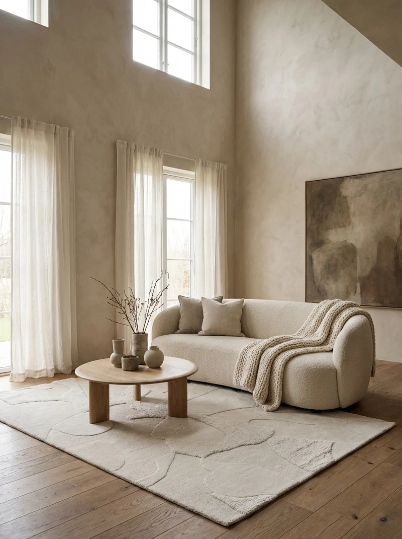 Desert Dune · Handgetuftet – Beige, 180x120 cm