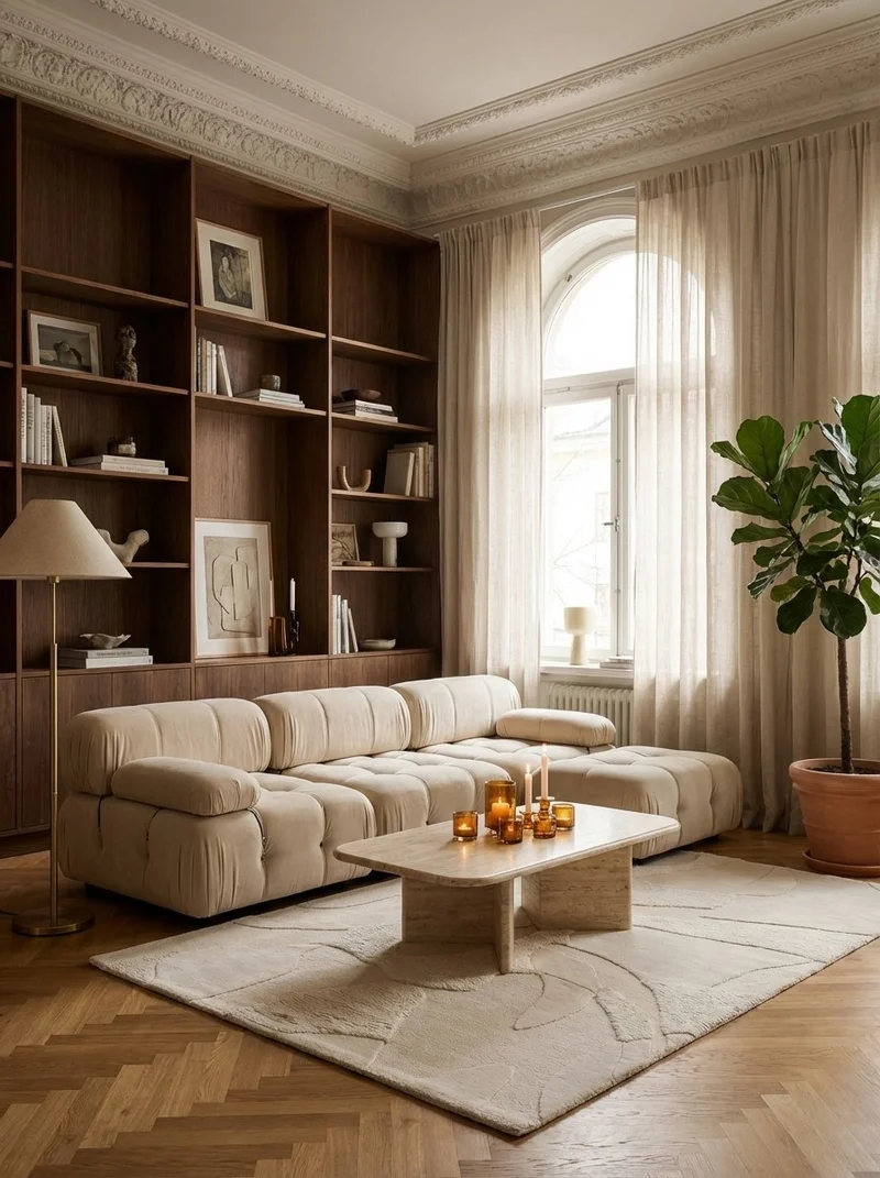 Desert Dune · Handgetuftet – Beige, 180x120 cm