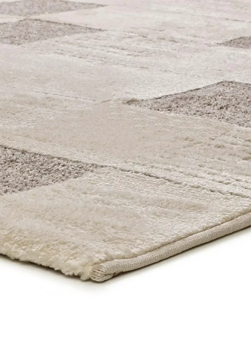 Alfombra diseño damero con relieve Verona 2259 Crema