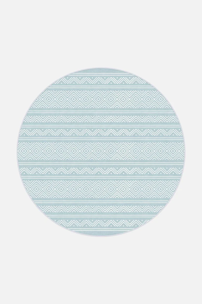Outdoor Aztek Himmelblau Teppich