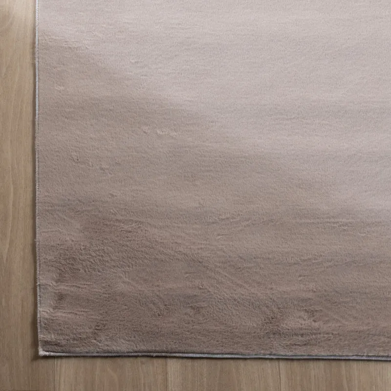Flauschiger Teppich - Cozy Taupe