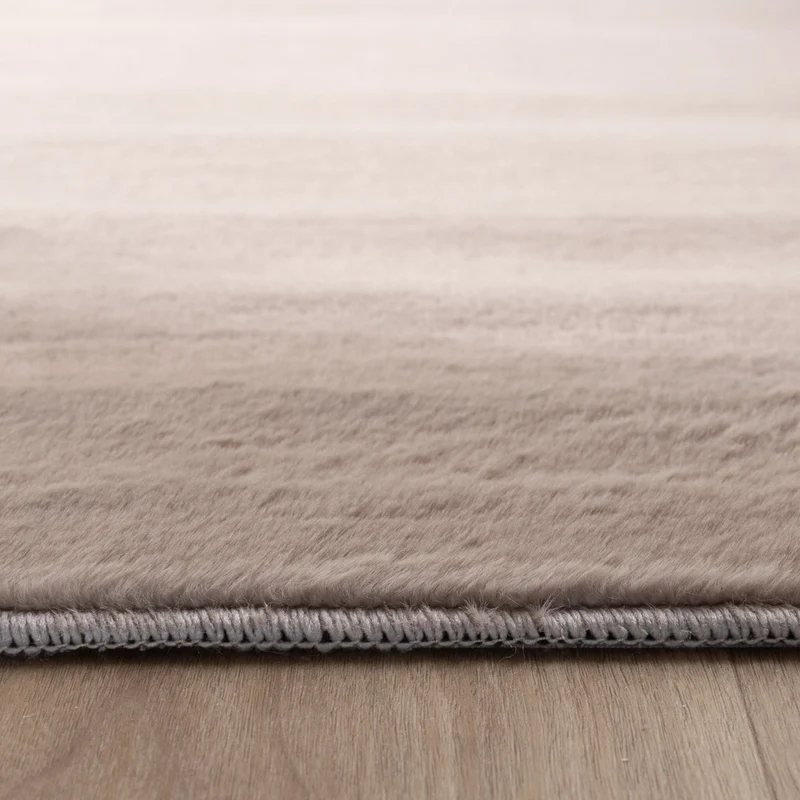 Flauschiger Teppich - Cozy Taupe