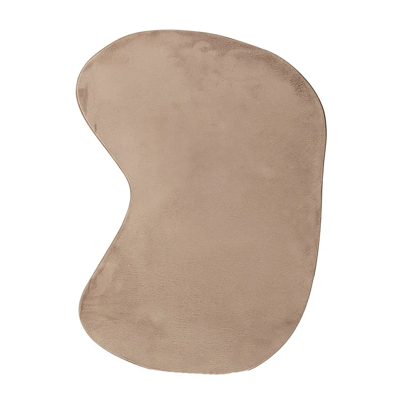 Flauschiger Teppich - Cozy Ripple Taupe
