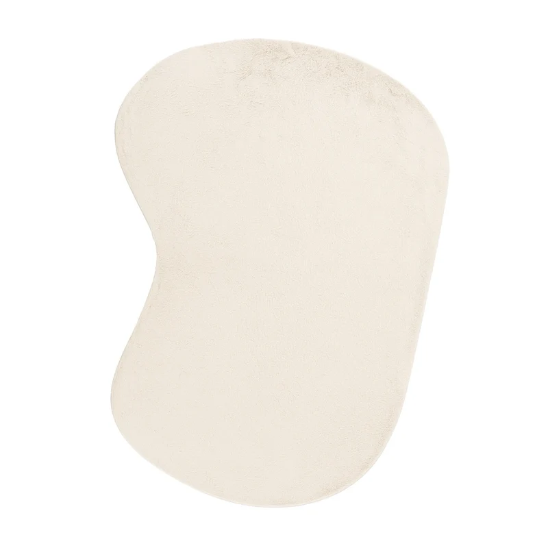 Flauschiger Teppich - Cozy Ripple Creme