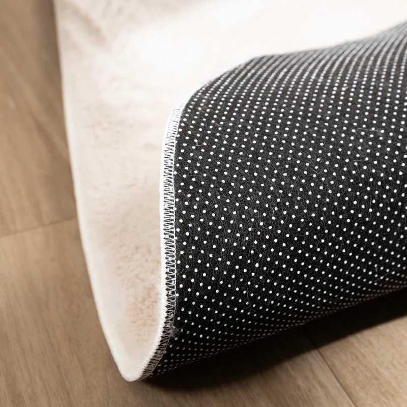 Flauschiger Teppich - Cozy Ripple Creme