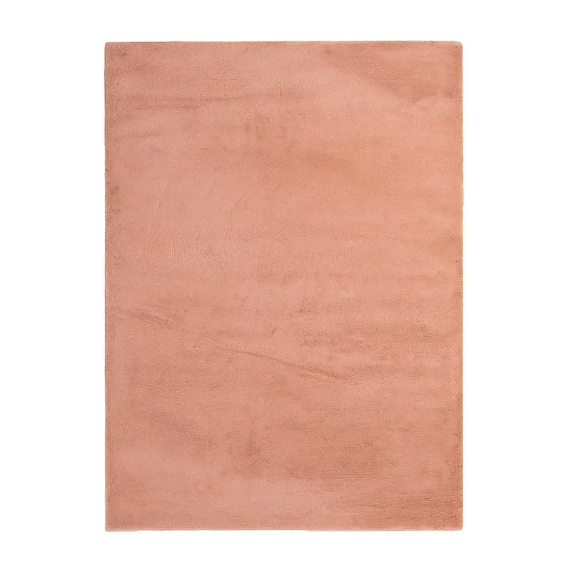 Flauschiger Teppich - Cozy Rosa