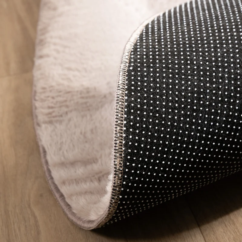 Flauschiger Teppich - Cozy Pebble Taupe
