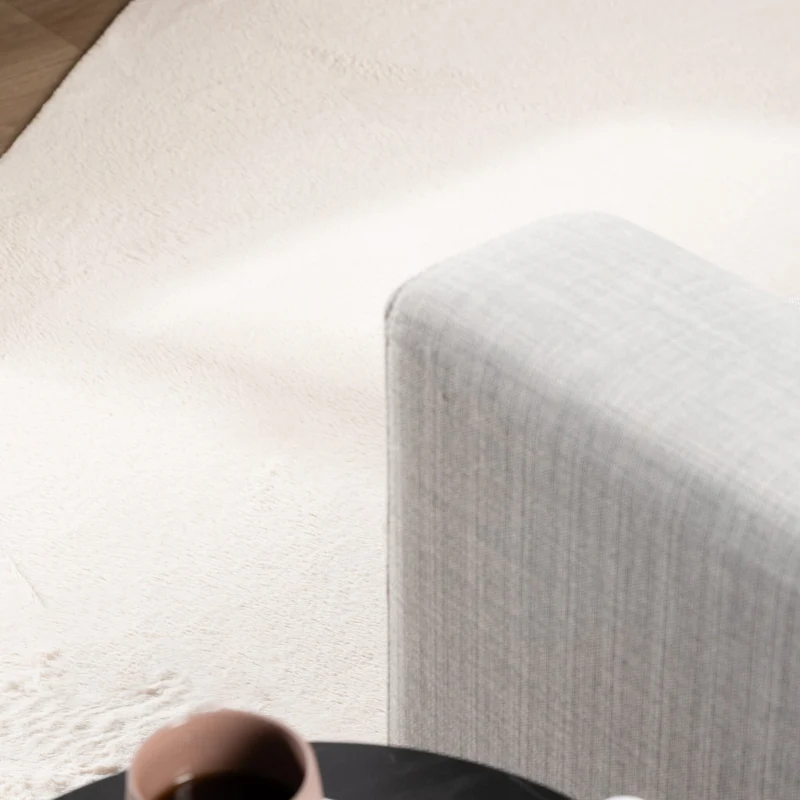 Flauschiger Teppich - Cozy Pebble Creme