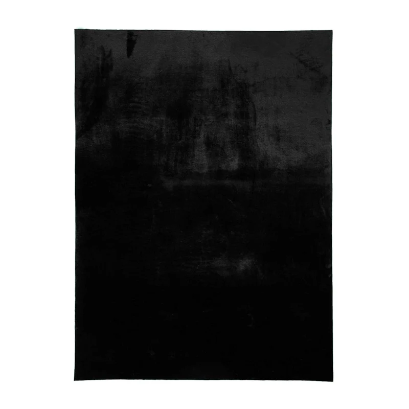 Flauschiger Teppich - Cozy Schwarz
