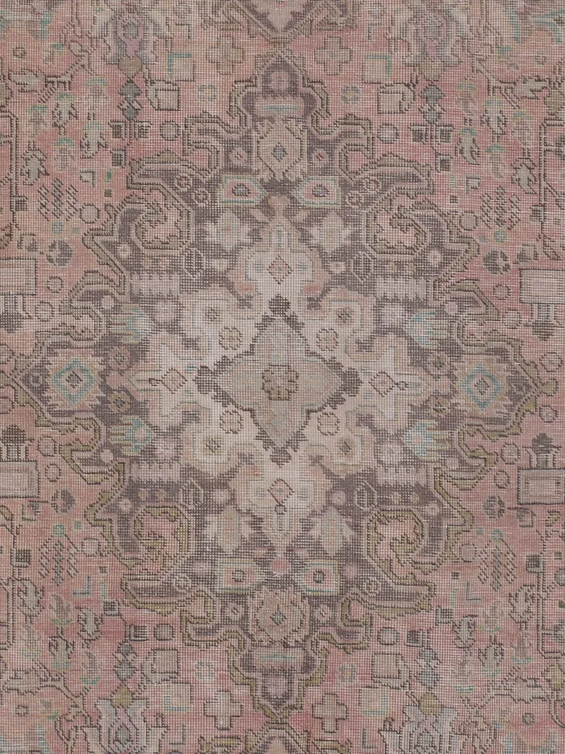 Vintage Teppich 194x278cm - taupe