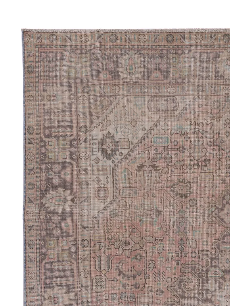Vintage Teppich 194x278cm - taupe