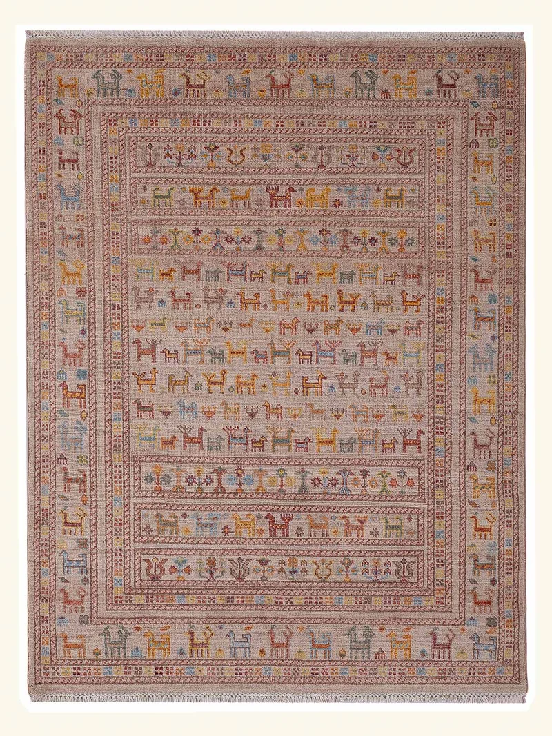 Ariana Teppich 150x190cm - Orientteppich - beige