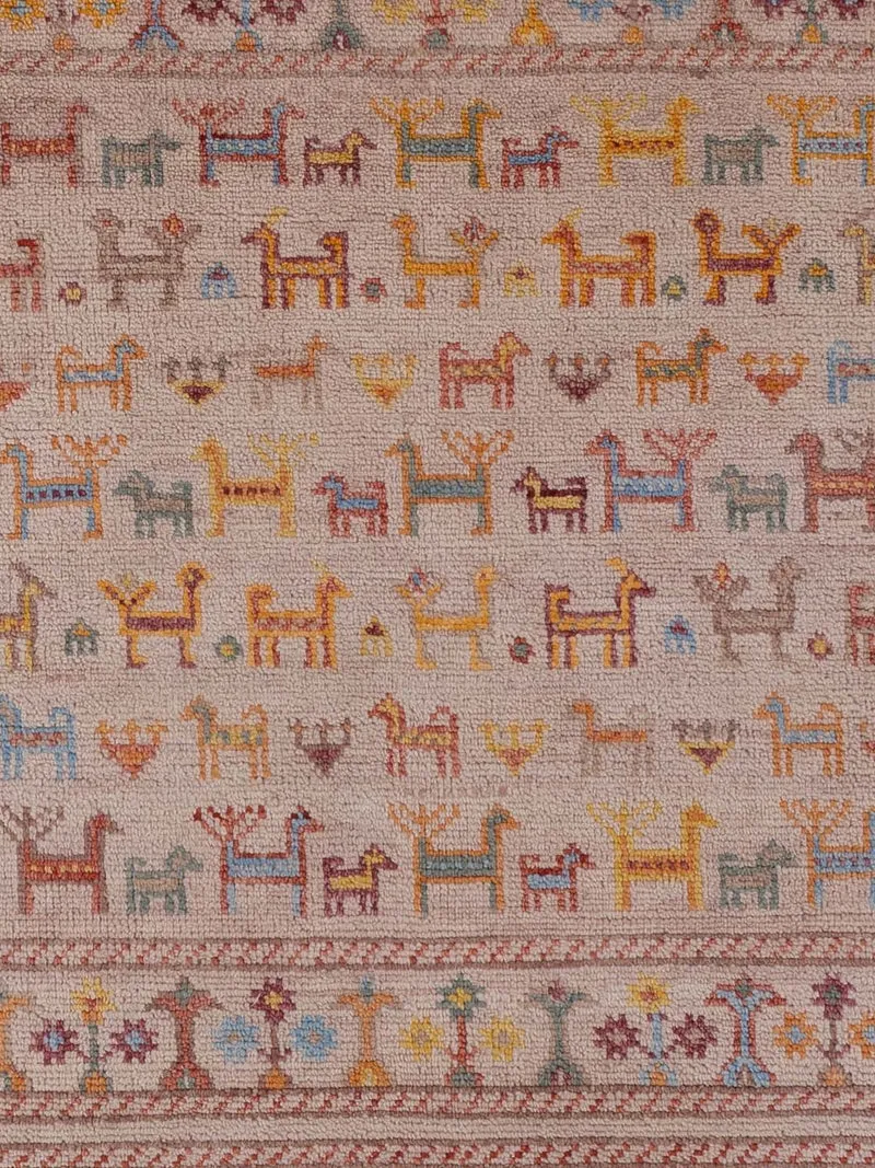 Ariana Teppich 150x190cm - Orientteppich - beige
