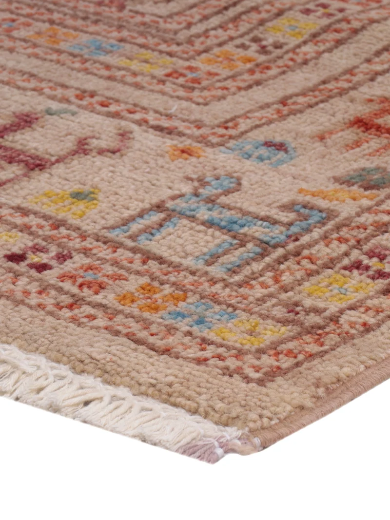 Ariana Teppich 150x190cm - Orientteppich - beige