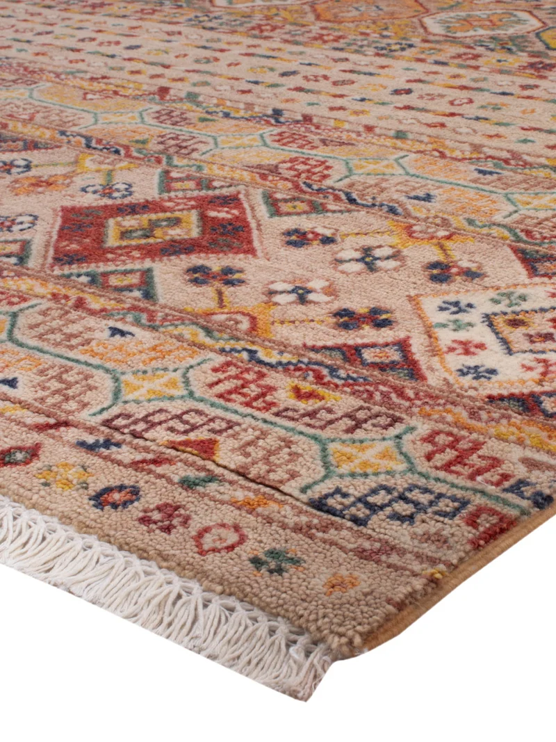Shal Teppich 153x185cm - Orientteppich - beige