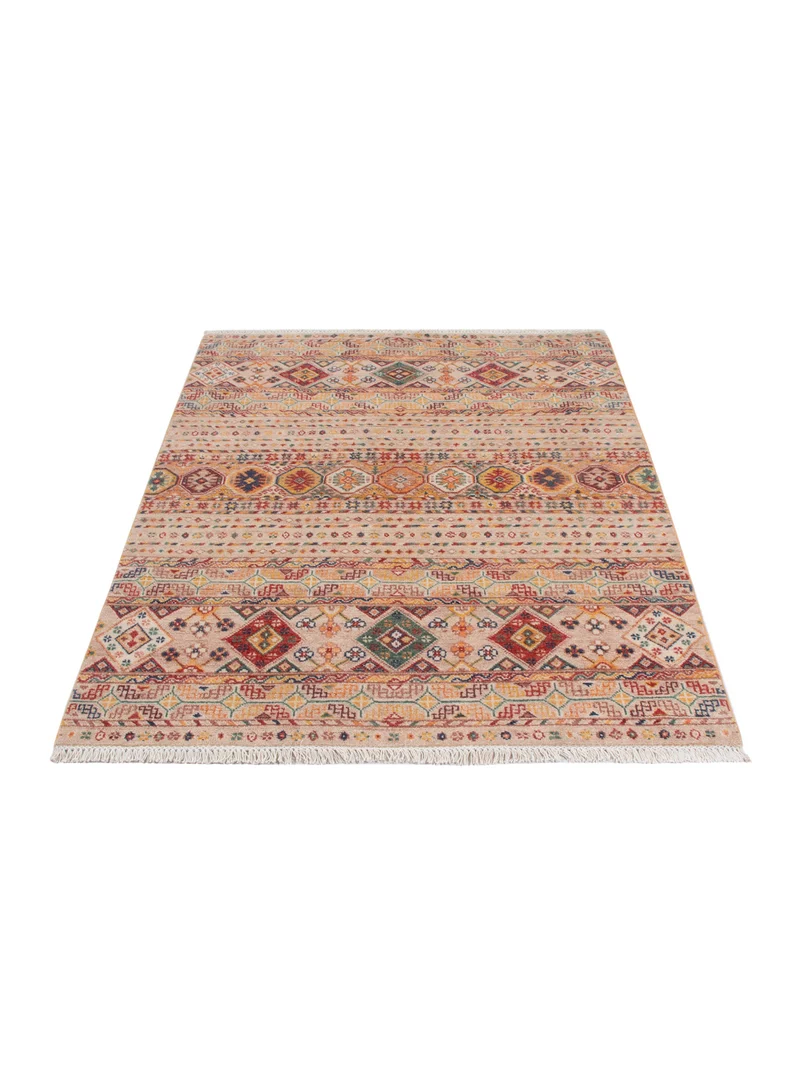 Shal Teppich 153x185cm - Orientteppich - beige